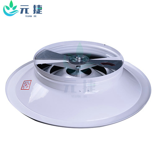 溫控圓形散流器反面