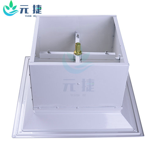 溫控方形散流器反面
